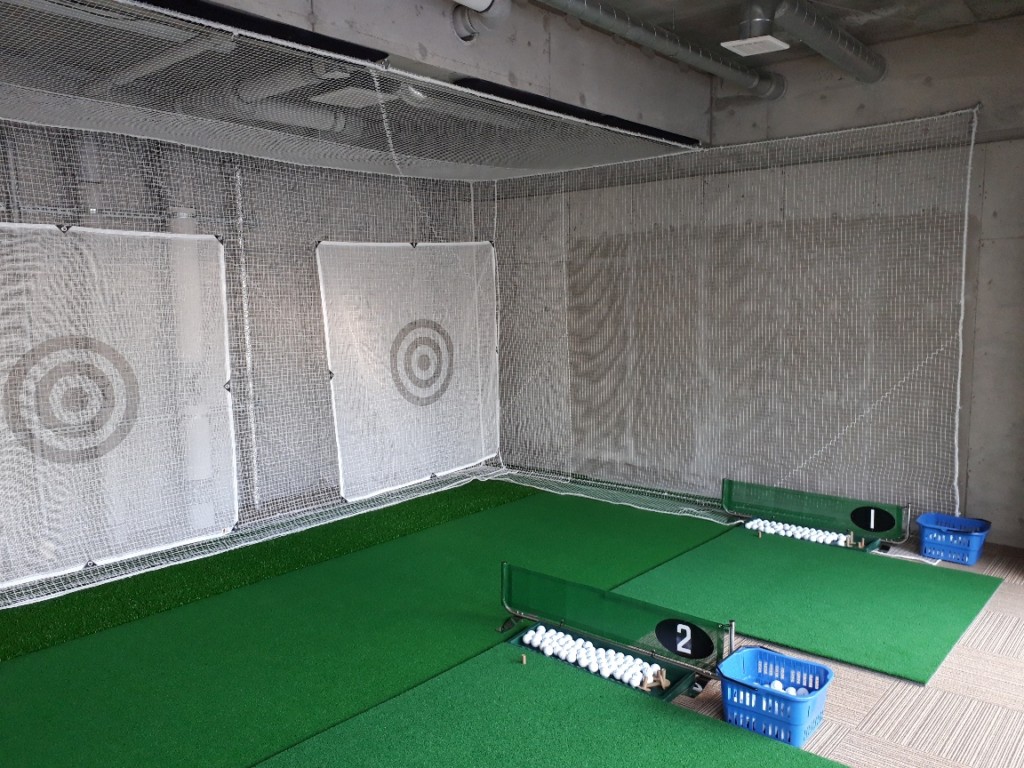 インドアゴルフ設置工事