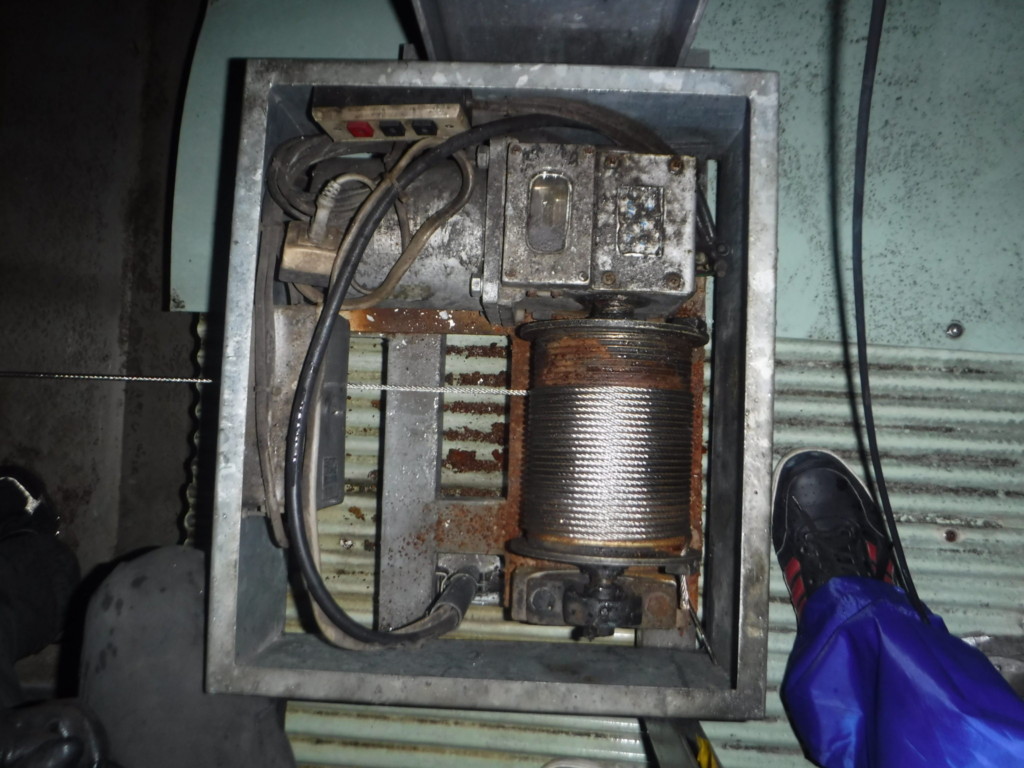 ワイヤー交換工事