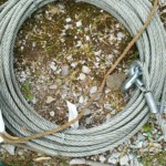 ガイドワイヤー交換工事