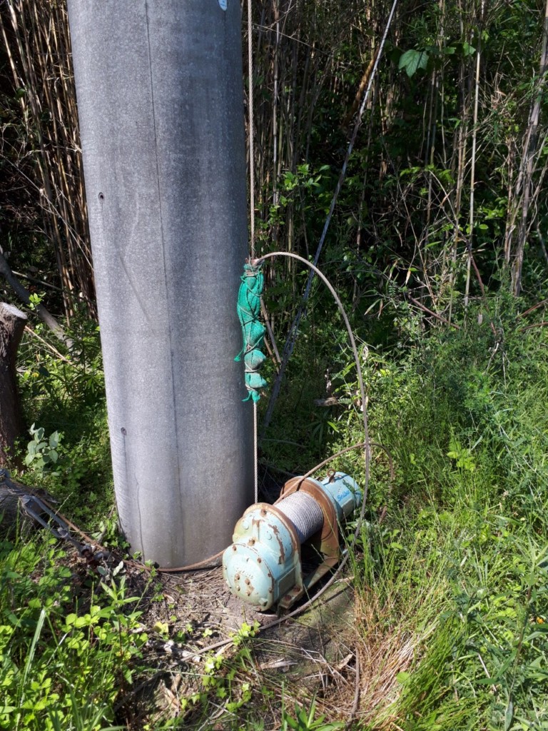 巻きワイヤー交換工事