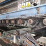 ボール洗浄機ブラシ交換工事