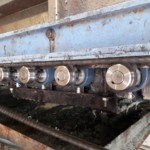 ボール洗浄機ブラシ交換工事