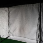 インドアゴルフ通過ネット張替工事