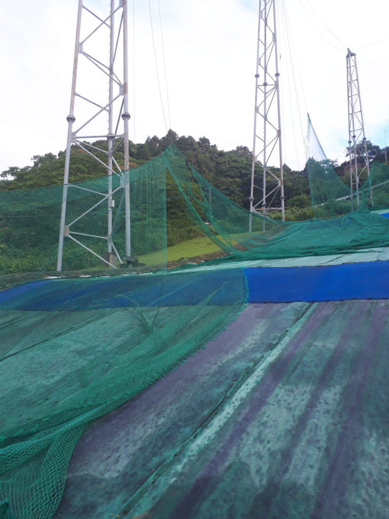 ネット補修工事