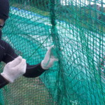 ネット補修工事