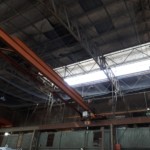 落下防止ネット設置工事