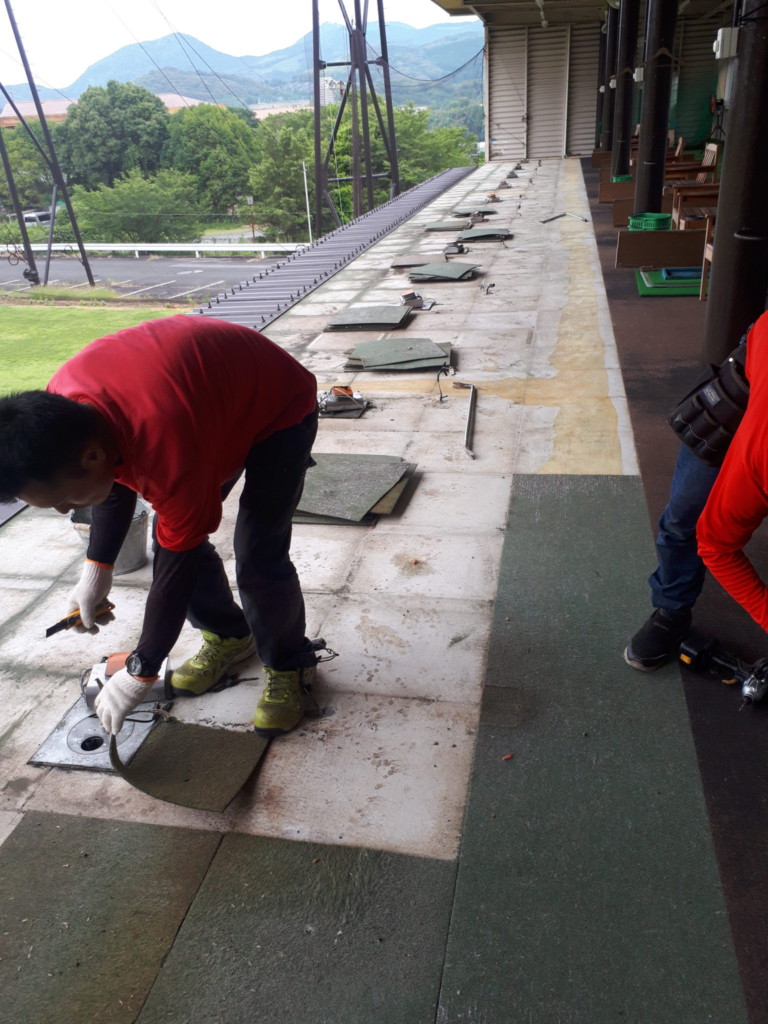 タイルカーペット張替え工事