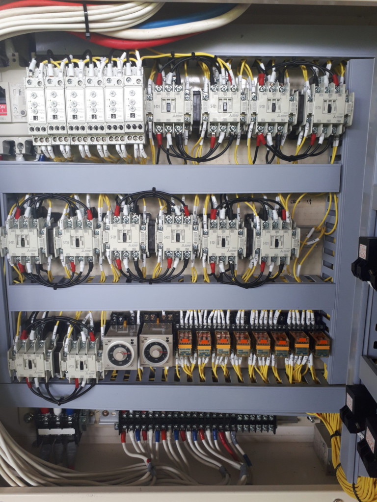 電動ウインチ制御盤交換工事
