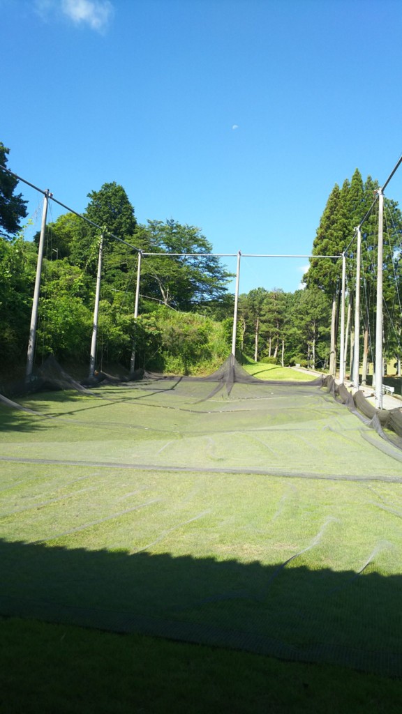 天井ネット張替え工事