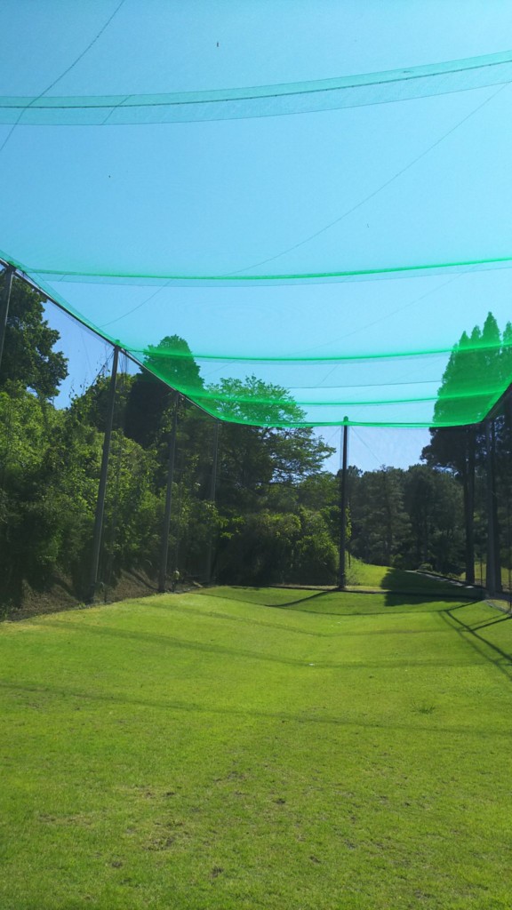 天井ネット張替え工事