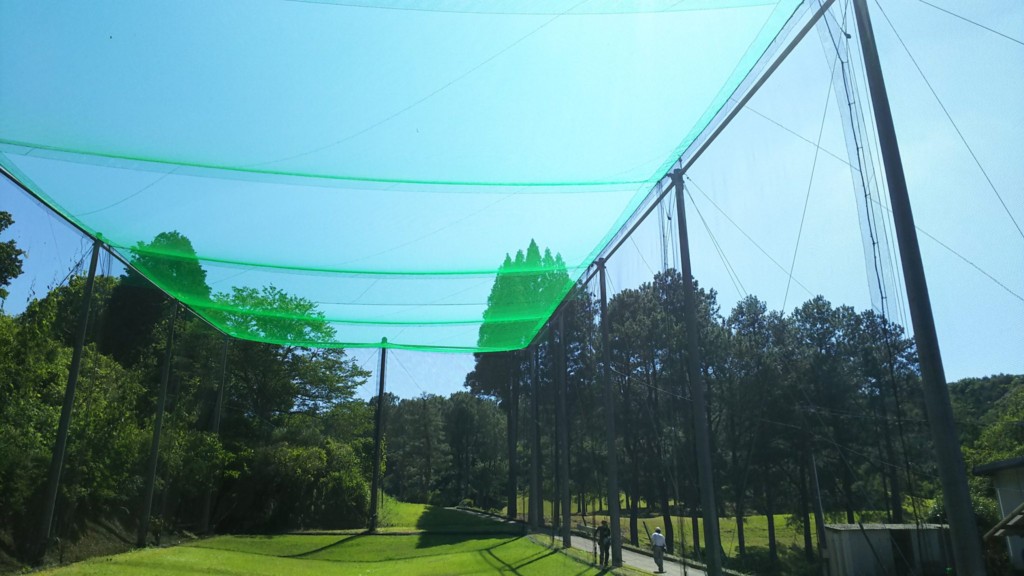 天井ネット張替え工事