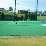 人工芝張替え工事