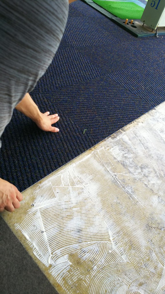 タイルカーペット張替え工事