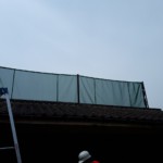 アーチェリーネット張替え工事