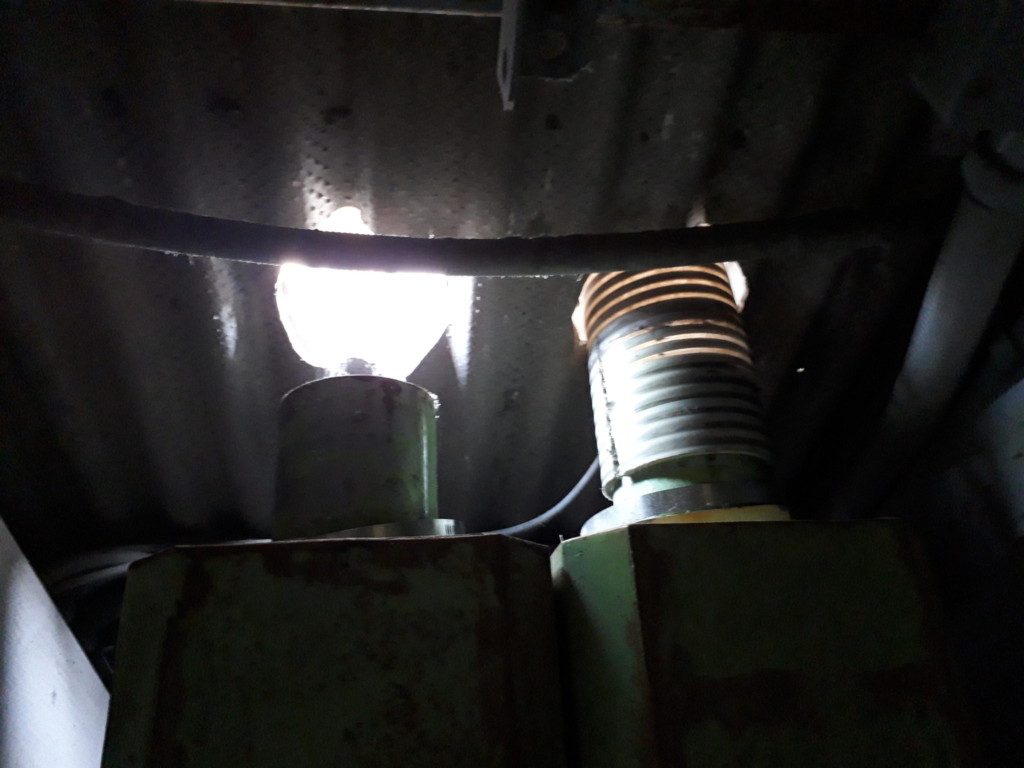 送球ホース交換工事