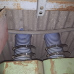 送球ホース交換工事