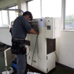 ボール貸出機入替工事