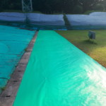 人工芝貼り工事