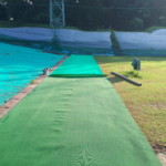 人工芝貼り工事