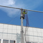 固定ネット補強工事