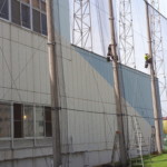 固定ネット補強工事