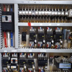 送球制御盤電子部品交換