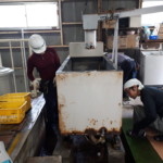 ボール洗浄機入替え工事