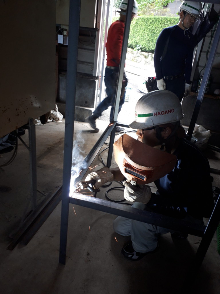 ボール洗浄機入替え工事