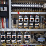 送球制御盤電子部品交換