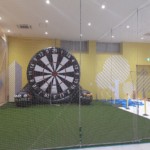 防球ネット設置工事