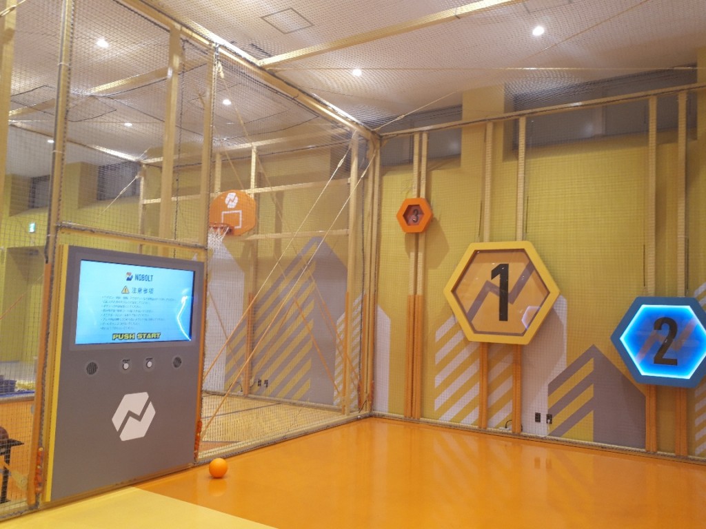 防球ネット設置工事