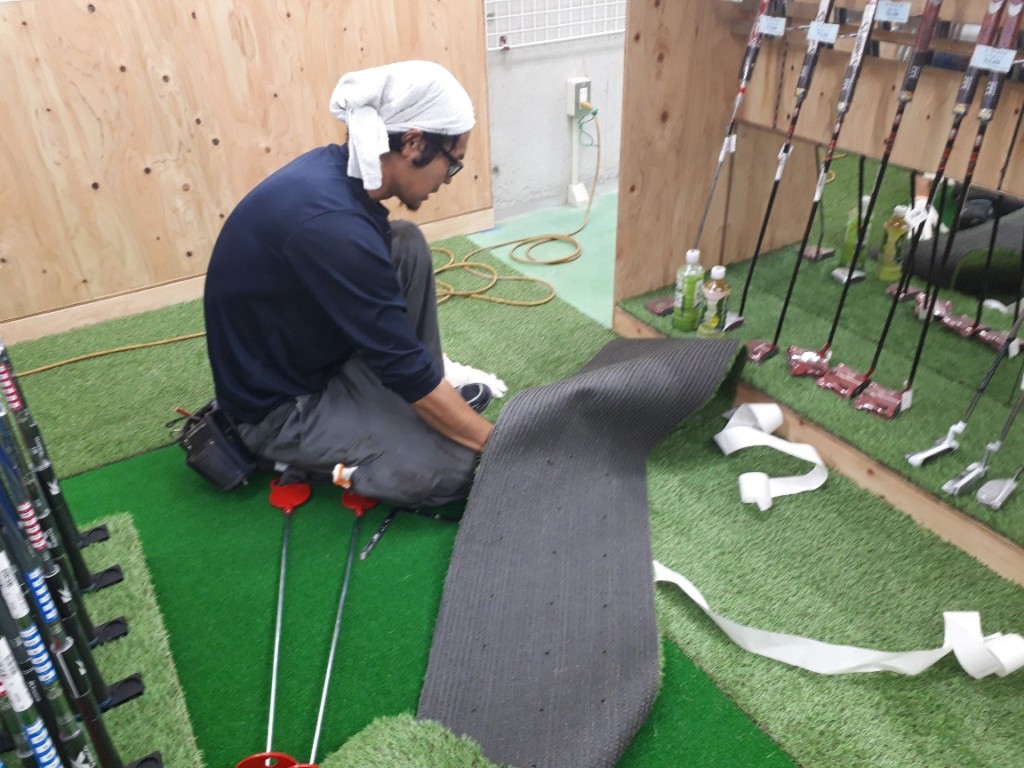 パター場設置工事