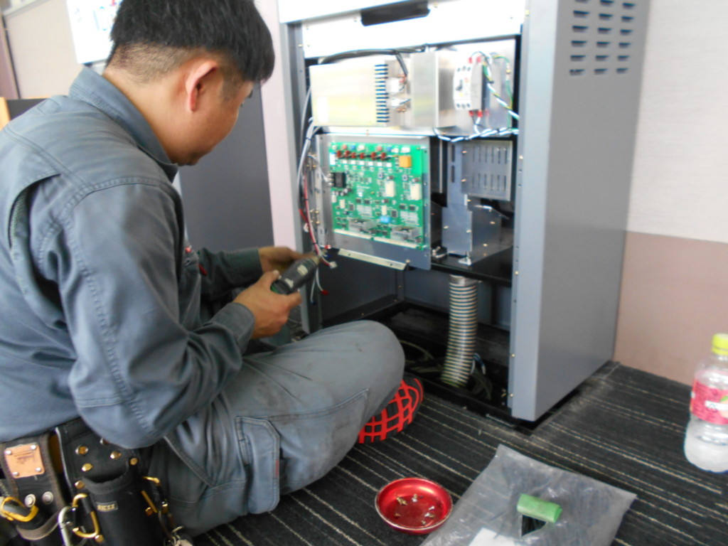 ボールBOX入替工事