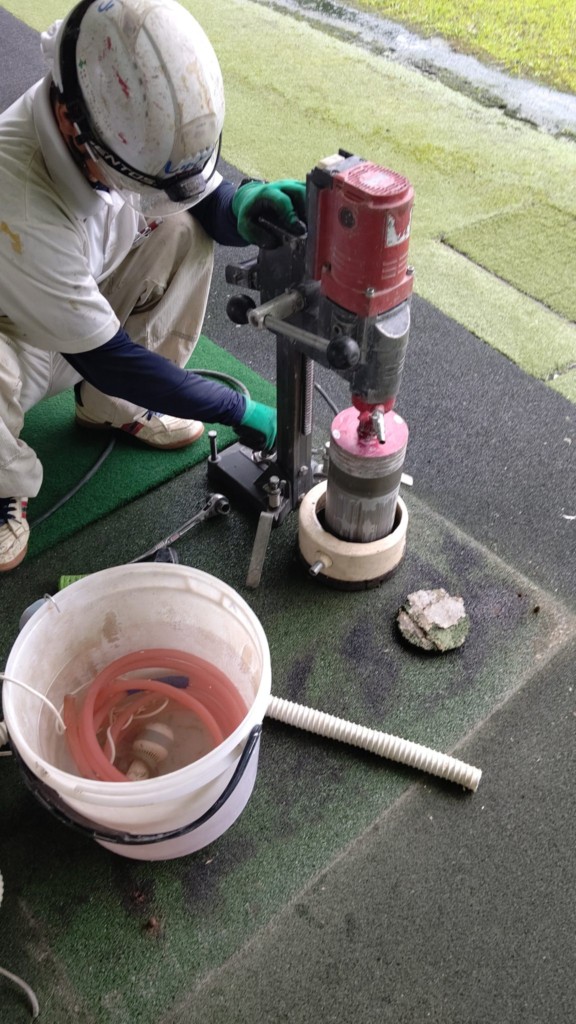 GTM(ティーアップ機)設置工事