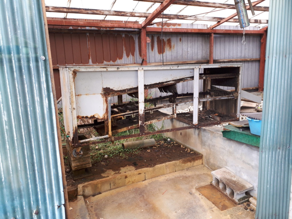 ボール洗浄機入替工事