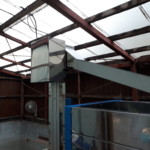 ボール洗浄機入替工事