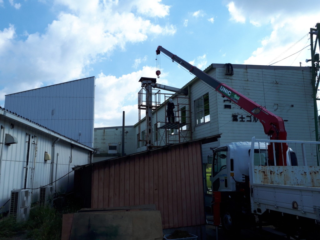 縦コンベア交換工事