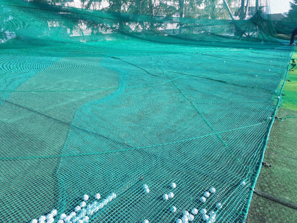 スロープネット張替工事