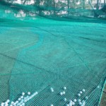 スロープネット張替工事