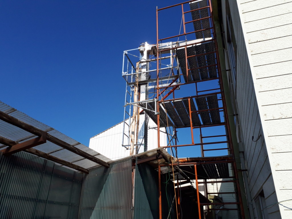 縦コンベア交換工事