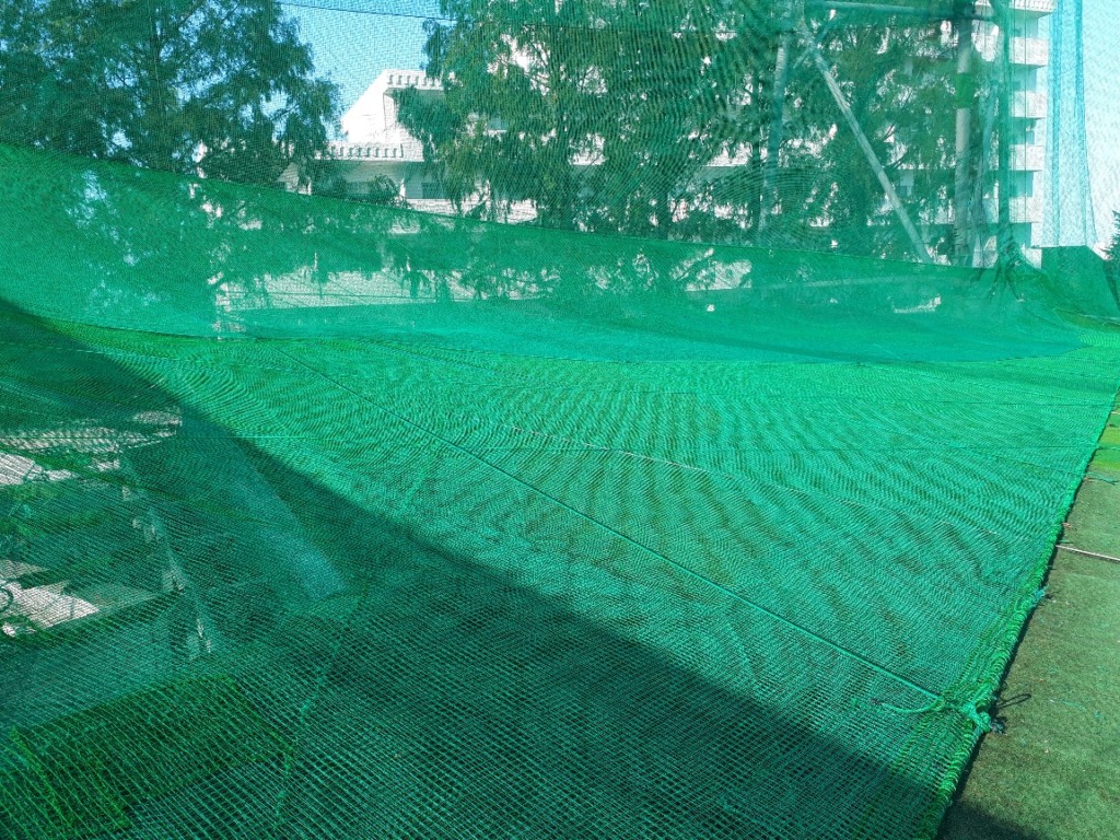 スロープネット張替工事