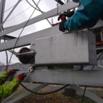 電動ウインチ交換工事