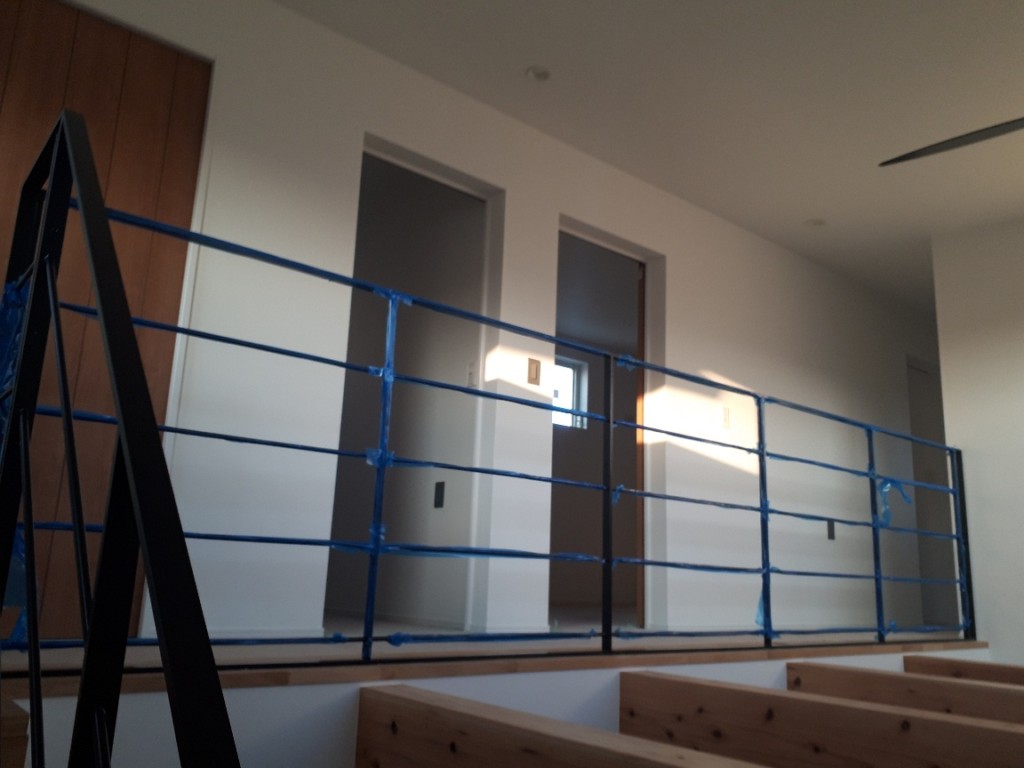 落下防止ネット設置工事