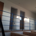 落下防止ネット設置工事