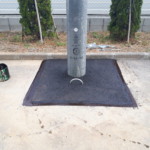 コンクリートポール設置工事