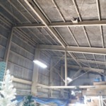 落下防止ネット設置工事