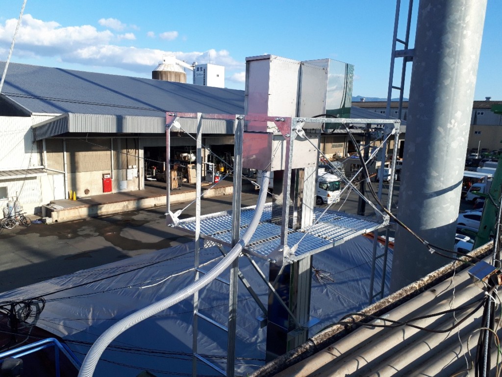 縦コンベア入替工事