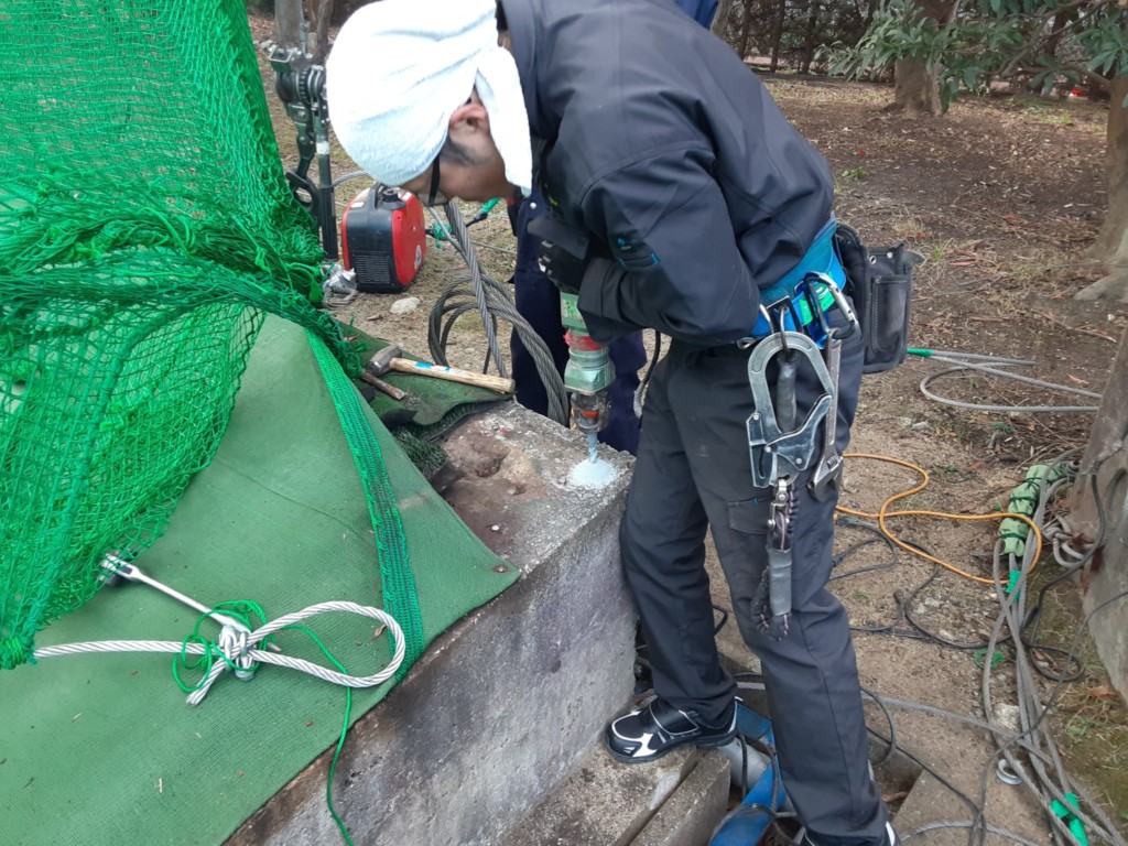 アンカープレート交換