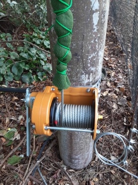 ワイヤー交換工事