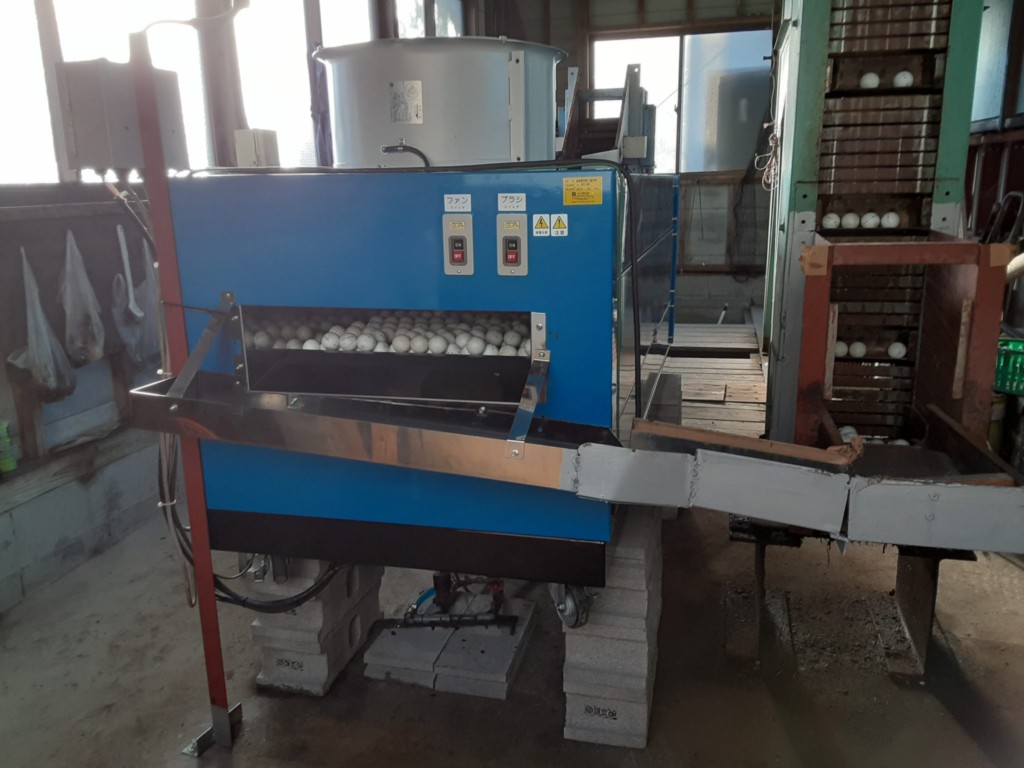 ボール洗浄機入替工事